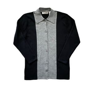 NWOT URBAN WOOL Merino Collection Gray and Black Size Small